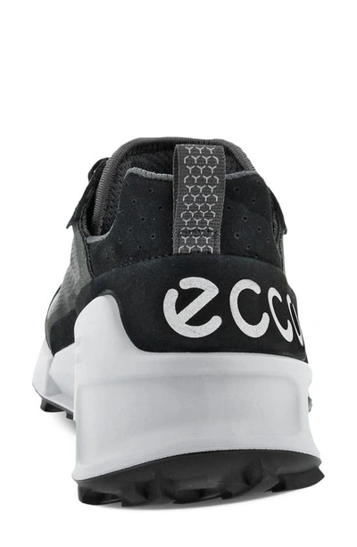 Shop Ecco Biom 2.0 X Mtn Waterproof Sneaker In Black/ Magnet/ Black