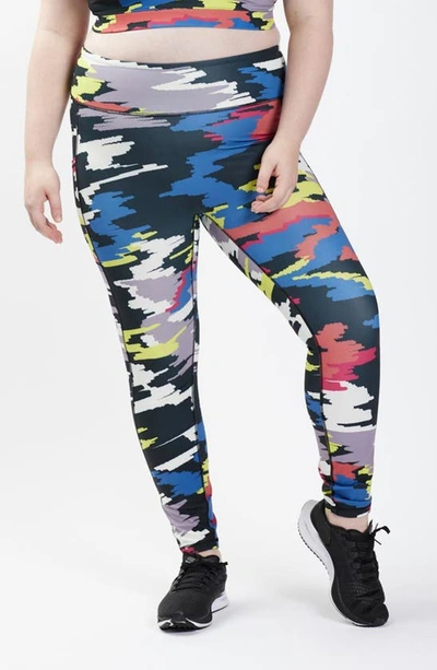 Shop Tomboyx Streamline Pocket Ankle Leggings In Disruptor