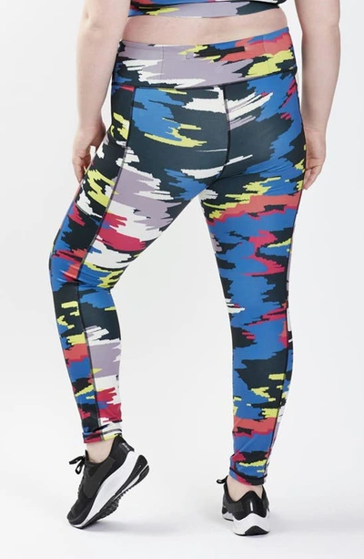 Tomboyx Streamline Pocket Ankle Leggings In Disruptor