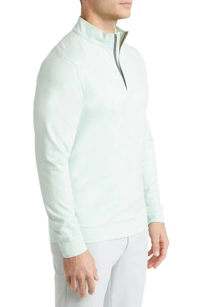Swannies Mckinnon Quarter Zip Golf Pullover In Green