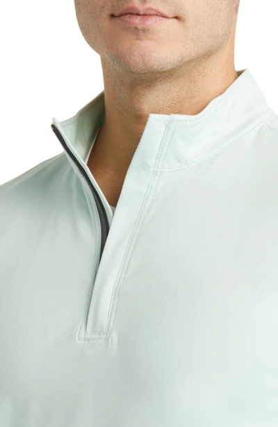 Swannies Mckinnon Quarter Zip Golf Pullover In Green