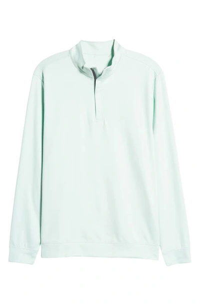 Swannies Mckinnon Quarter Zip Golf Pullover In Green