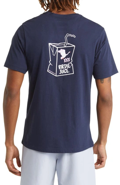 Shop Swannies Golf Cart Key Graphic Tee In Navy