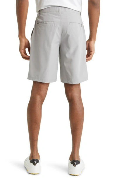 Swannies Sully Stretch Flat Front Shorts In Gray