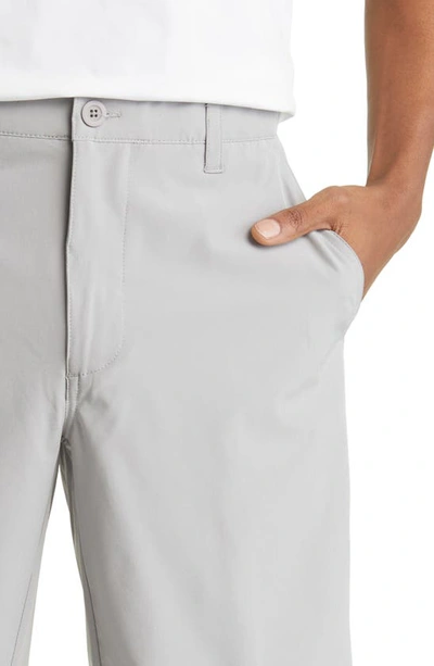 Swannies Sully Stretch Flat Front Shorts In Gray