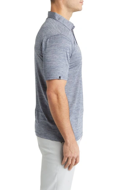 Swannies Parker Golf Polo In Navy