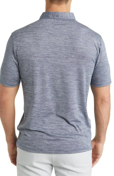 Swannies Parker Golf Polo In Navy