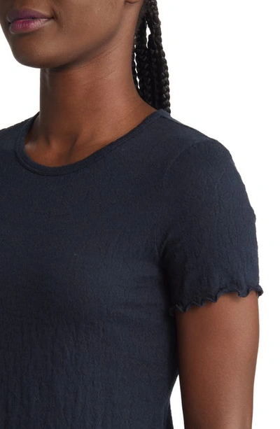 Rag & Bone Gemma Floral Jacquard T-shirt In Salute