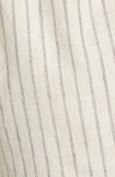 Shop Rag & Bone Stripe Paperbag Shorts In Natural Stripe