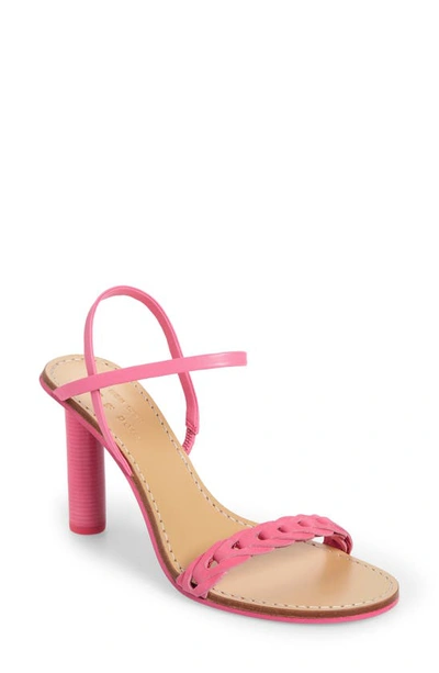 Rag & Bone Infinity Sandal In Magenta Leather