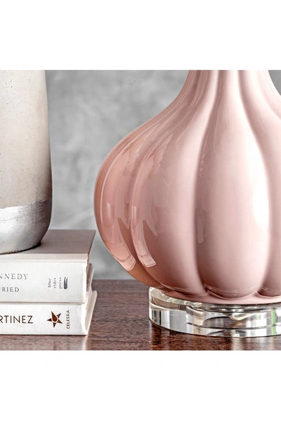 Shop Nuloom Pink Carlin 29" Ceramic Table Lamp