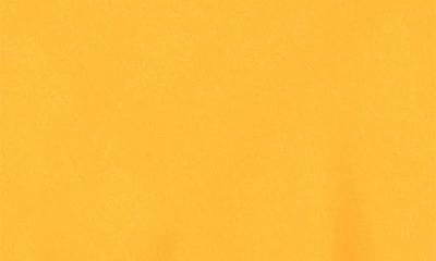 Renee C Solid Satin Midi Skirt In Marigold