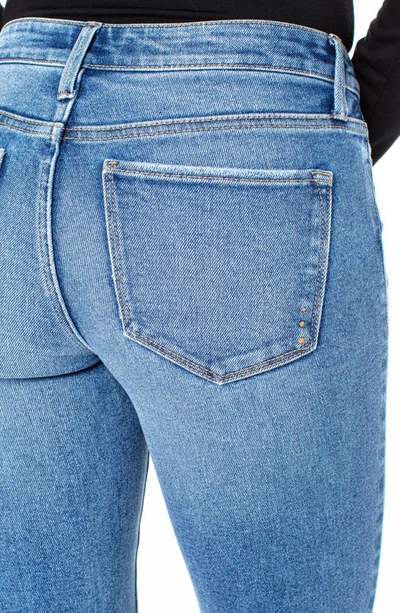 Shop Rachel Roy Girlfriend Distressed Rolled Hem Crop Jeans In Penelope