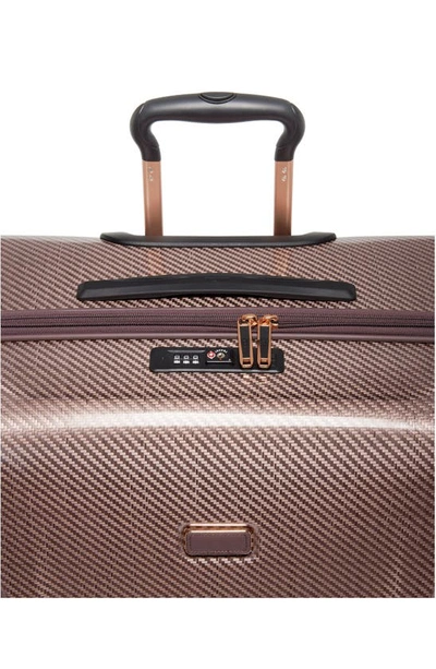 Tumi Tegra Lite Extended Trip Expandable Spinner Suitcase In Blush