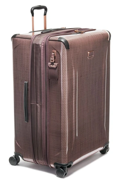 Tumi Tegra Lite Extended Trip Expandable Spinner Suitcase In Blush