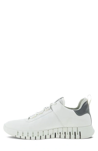 Shop Ecco Gruuv Sneaker In White/ White