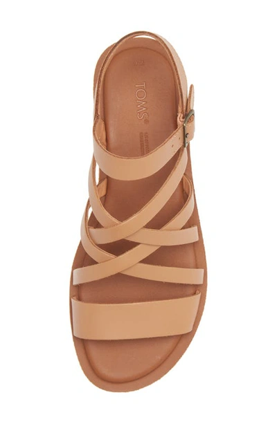 Shop Toms Sephina Strappy Sandal In Brown
