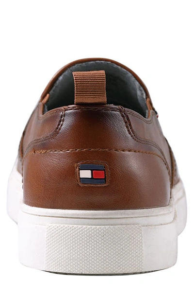 Tommy Hilfiger Kozal Slip-on Sneaker In Medium Brown