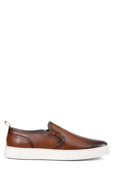 Tommy Hilfiger Kozal Slip-on Sneaker In Medium Brown