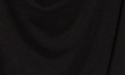 Renee C Sleeveless Cowl Neck Top In Black