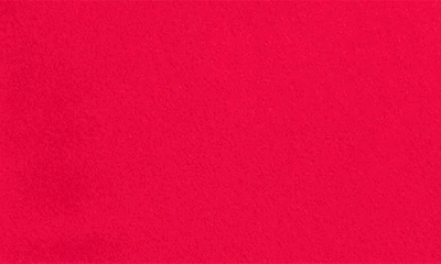Shop Renee C Cowl Neck Cap Sleeve Satin Top In Red