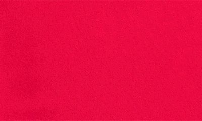 Renee C Cowl Neck Cap Sleeve Satin Top In Red