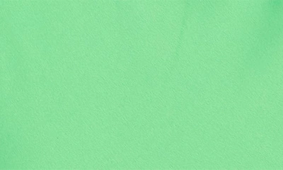 Renee C Cowl Neck Cap Sleeve Satin Top In Tea Green