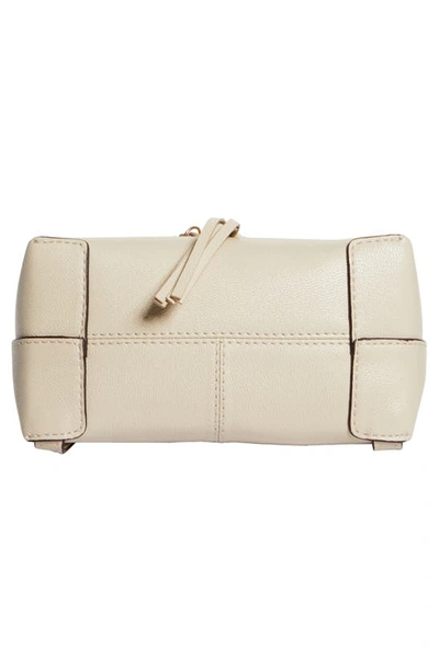 Shop See By Chloé Joan Leather Backpack In Cement Beige