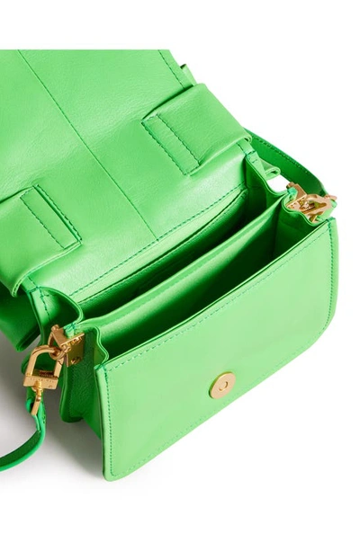Shop Ted Baker Mini Niasina Knot Bow Crossbody Bag In Green