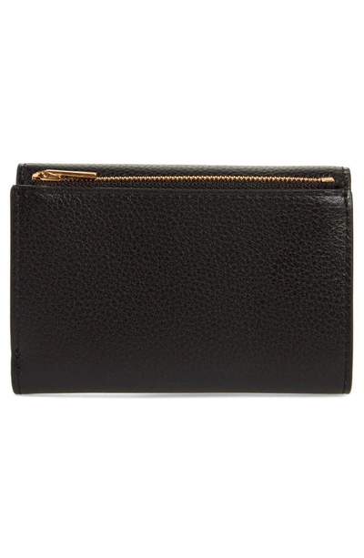 Shop Mulberry Bifold Leather Card Case In Black
