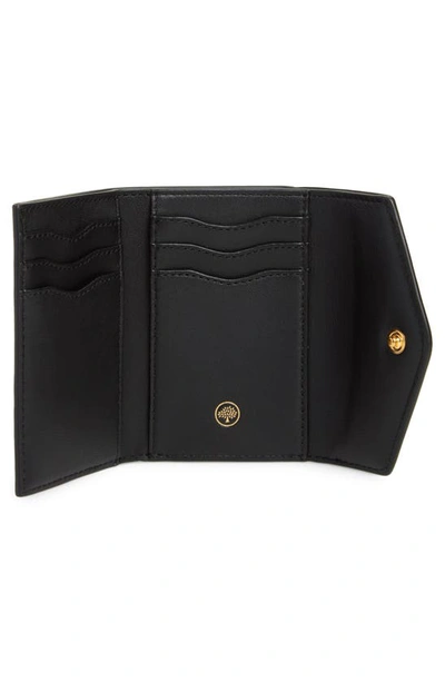 Mulberry Bifold Leather Card Case In Black