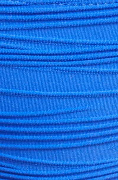 Shop Topshop Side Tie Bikini Bottoms In Medium Blue