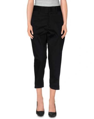 Shop Jil Sander 3/4-length Shorts In Black