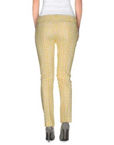 Shop True Royal Casual Pants In Yellow