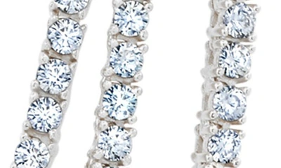Crislu Triple Layer Tennis Bracelet In Platinum