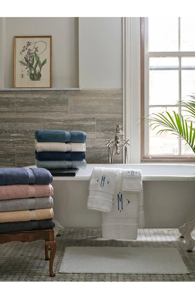 Shop Matouk Lotus Bath Towel In Charcoal