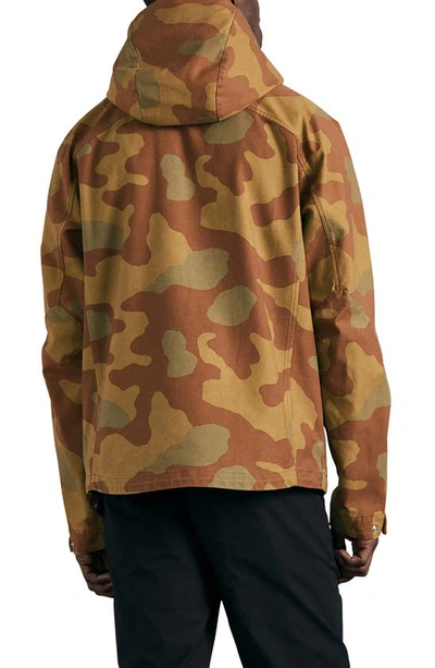 Rag & Bone Military Tactic Camo Print Stretch Cotton Jacket In Camo