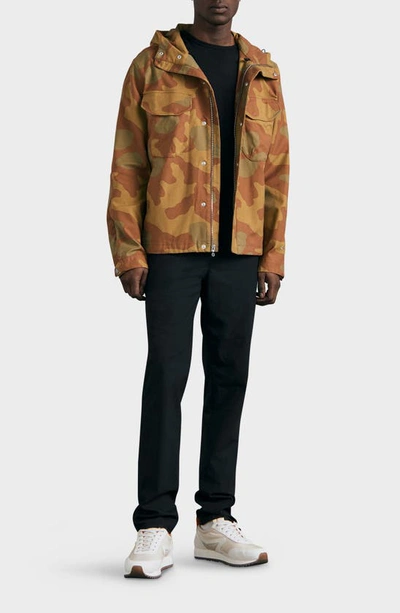 Rag & Bone Military Tactic Camo Print Stretch Cotton Jacket In Camo