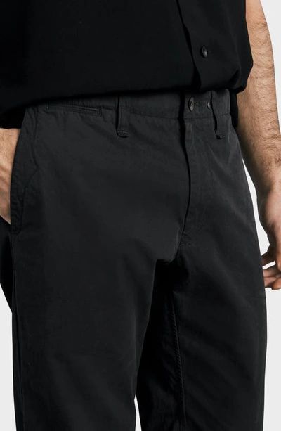 Shop Rag & Bone Icons Cotton Chino Pants In Blk
