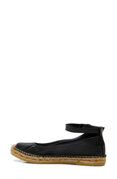 Mason Ballet Espadrille Black Leo