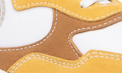 Shop Nerogiardini Colorblock Sneaker In Sun Yellow