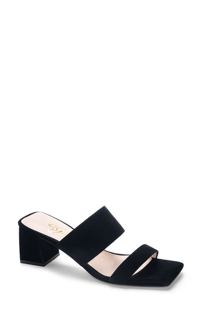 Shop 42 Gold Lizbett Slide Sandal In Black