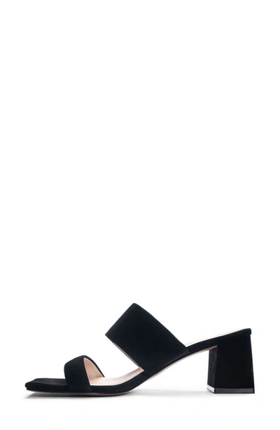 42 Gold Lizbett Slide Sandal In Black