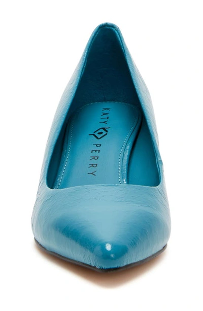 Shop Katy Perry The Golden Pointed Toe Pump In Deep Blue