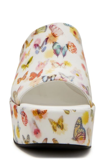 Shop Katy Perry The Busy Bee Platform Sandal In Butterfly Multi