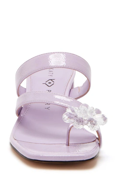 Shop Katy Perry The Tooliped Flower Sandal In Digital Lavender