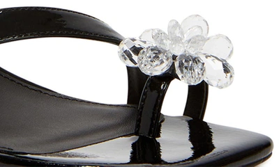 Shop Katy Perry The Tooliped Flower Sandal In Black