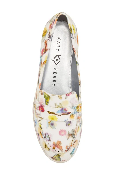 Shop Katy Perry The Geli Loafer In Butterfly Multi