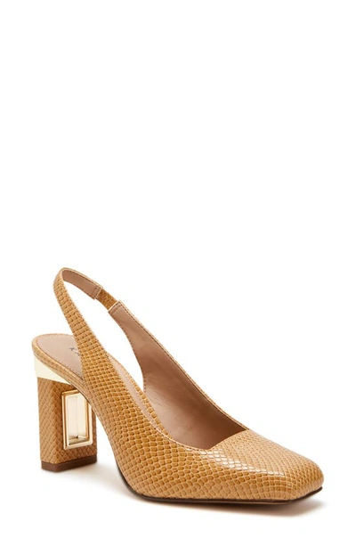 Shop Katy Perry The Hollow Heel Slingback Pump In Biscotti
