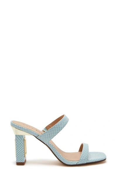 Shop Katy Perry The Hollow Heel Sandal In Tranquil Blue